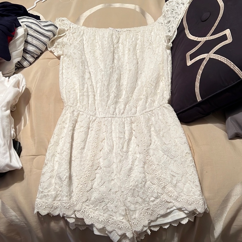 White Romper